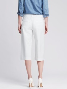 back view banana republic culottes