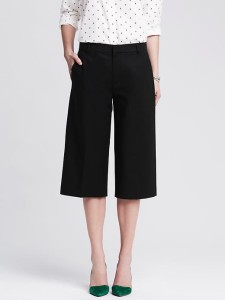 black banana republic culottes