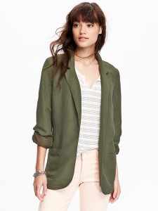 old navy linen blazer