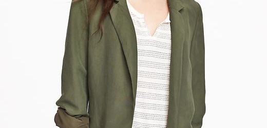 old navy linen blazer