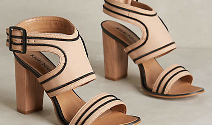 Anthropologie sandals pretty