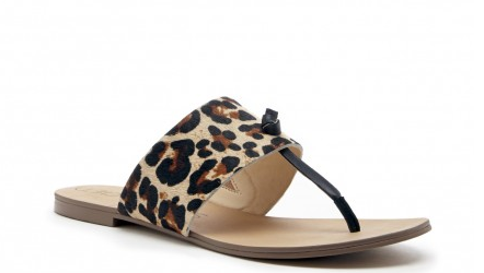 sole society leopard sandal