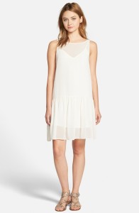 cupcakes and cashmere laurel sleeveless chiffon dress