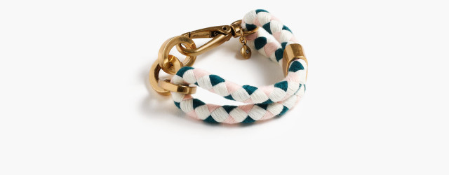 jcrew diamond rope bracelet